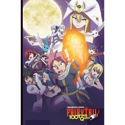 FAIRY TAIL 100 YEARS QUEST - Cuaderno de 150 páginas Team Natsu VS Selena