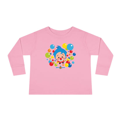 Plim Plim Camiseta Manga Larga de Niños Burbujas
