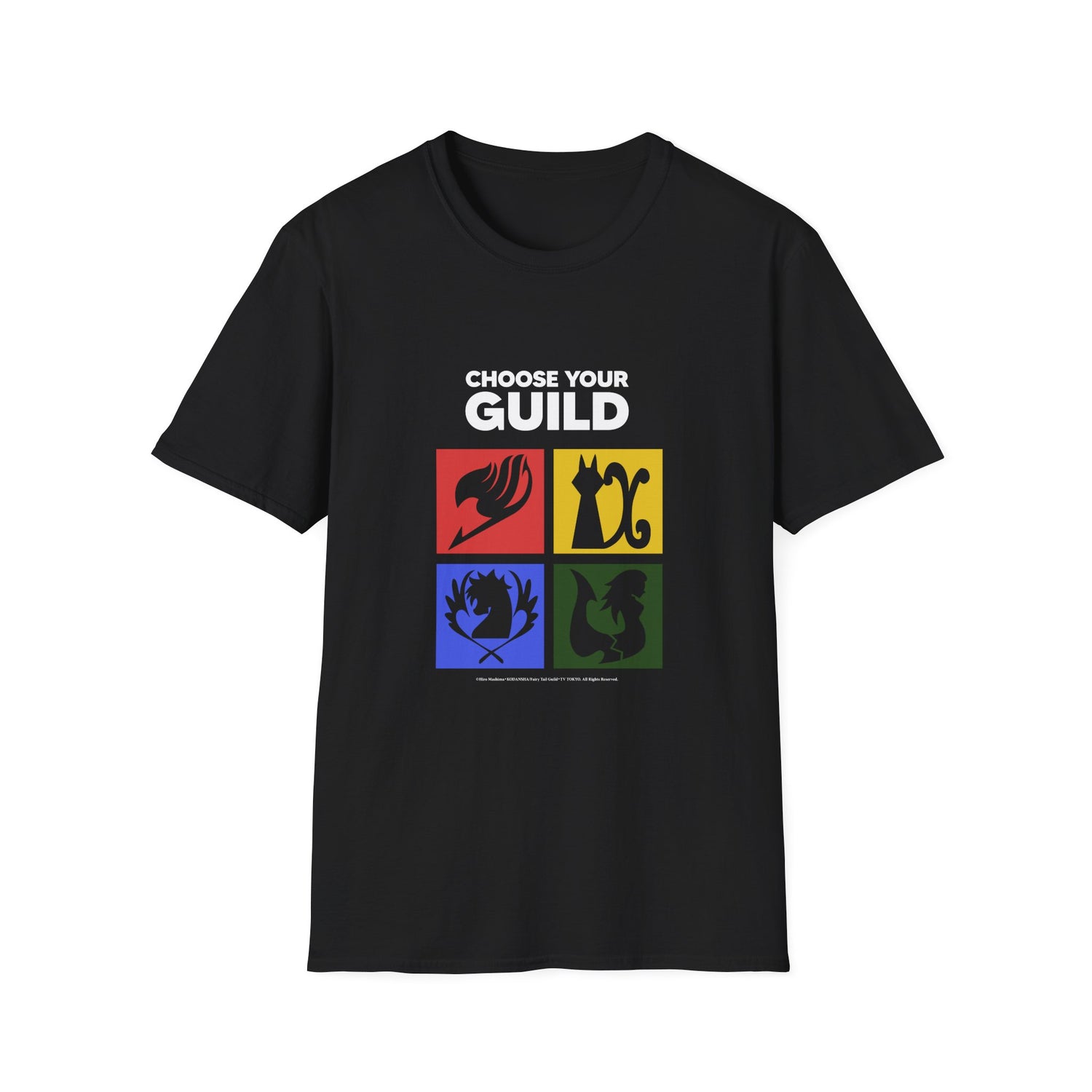 FAIRY TAIL - "Choose your Guild" T-shirt