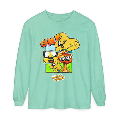 Camiseta de manga larga unisex Mikecrack 