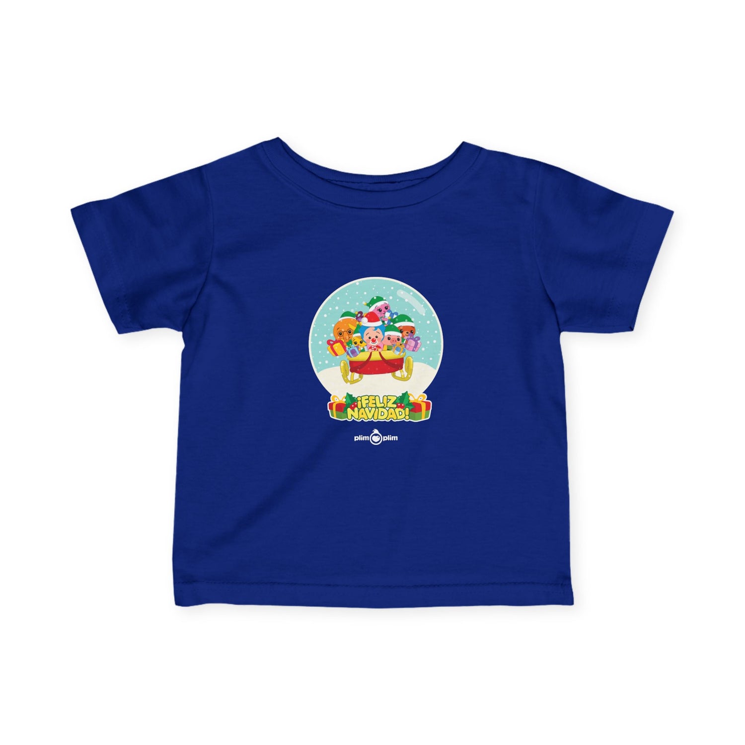 Toddler Christmas Family Fine Jersey Tee - Plim Plim Collection