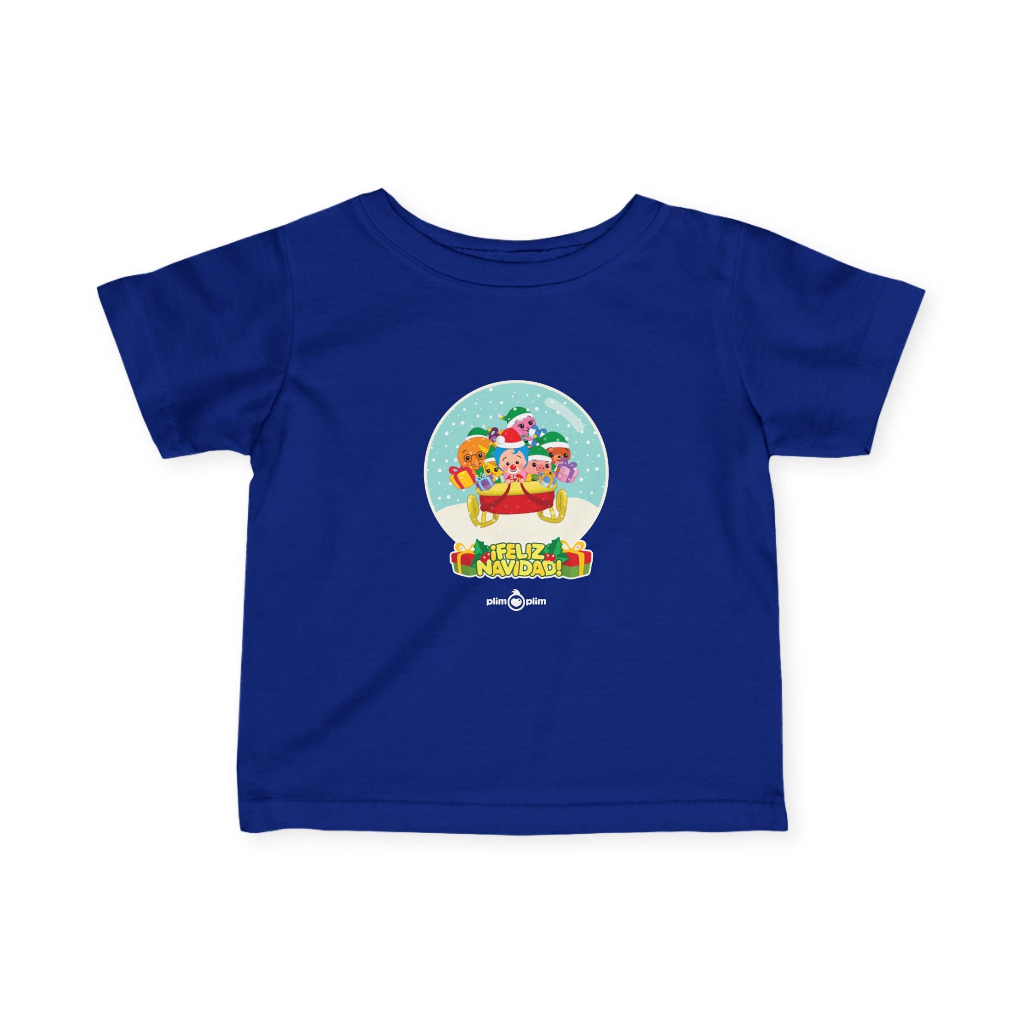 Toddler Christmas Family Fine Jersey Tee - Plim Plim Collection