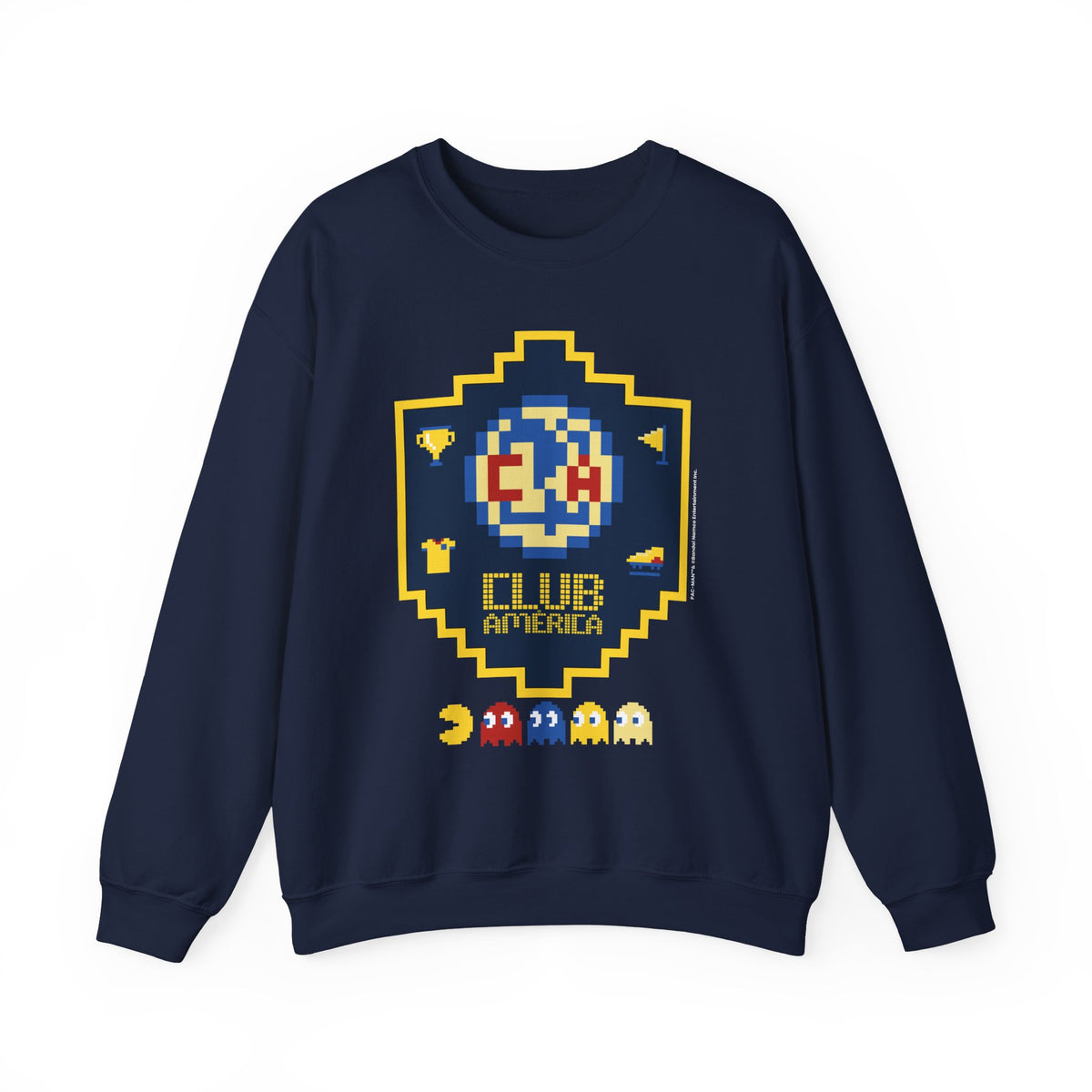 Club América x PAC-MAN - Sweatshirt – official Club América x PAC-MAN licensed merch (view 2)