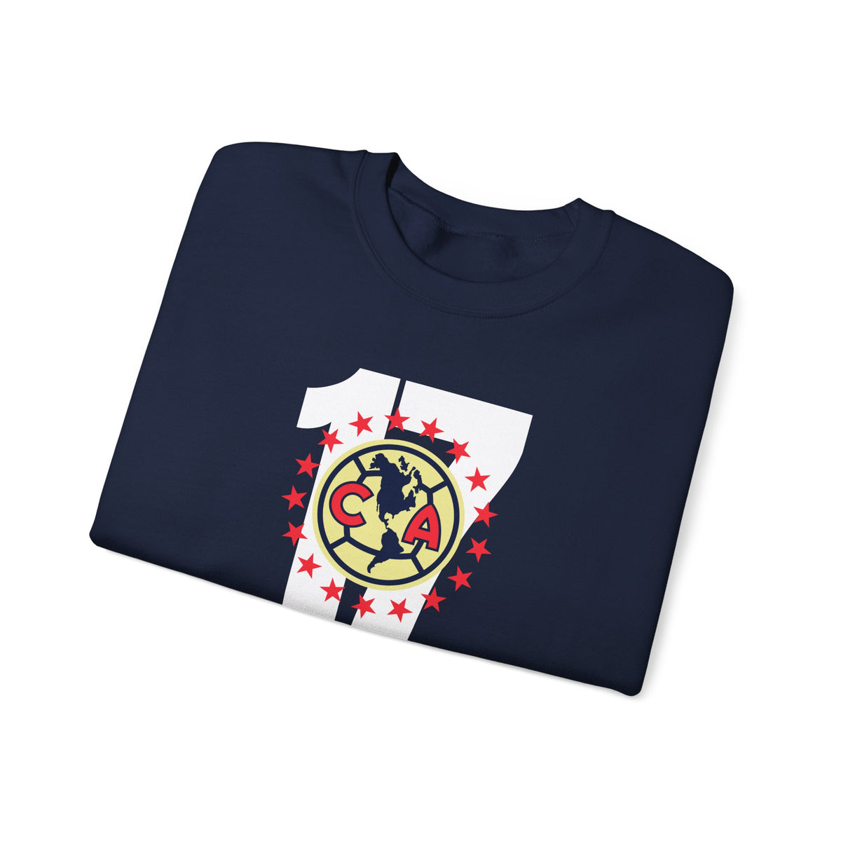 Club América — 17 four-time champion Unisex Heavy Blend™ Crewneck Sweatshirt – official Club América licensed merch (view 8)
