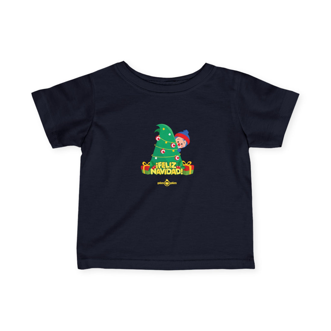 Toddler Christmas Family Fine Jersey Tee - Plim Plim Collection