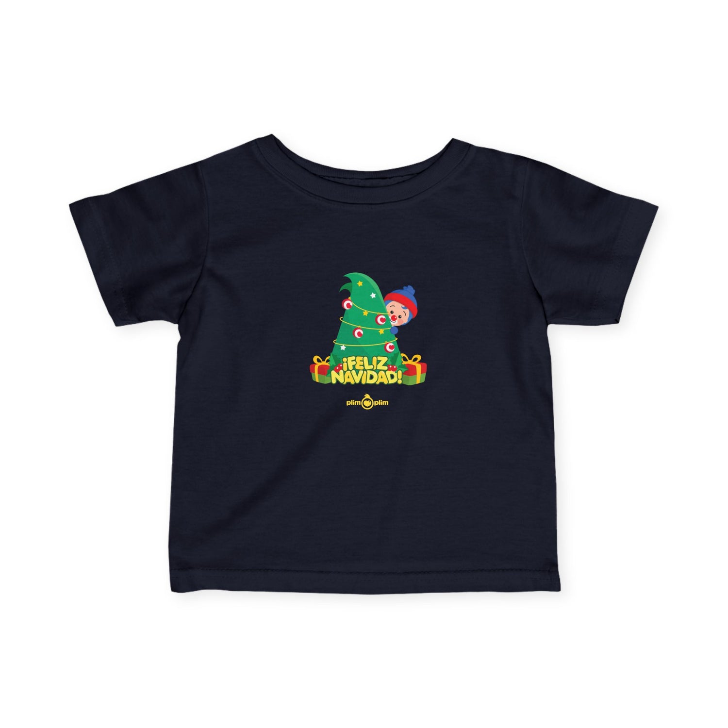 Toddler Christmas Family Fine Jersey Tee - Plim Plim Collection