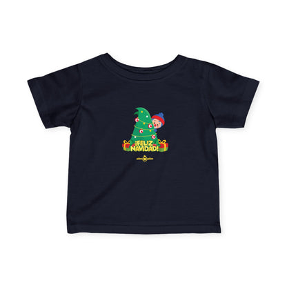 Toddler Christmas Family Fine Jersey Tee - Plim Plim Collection