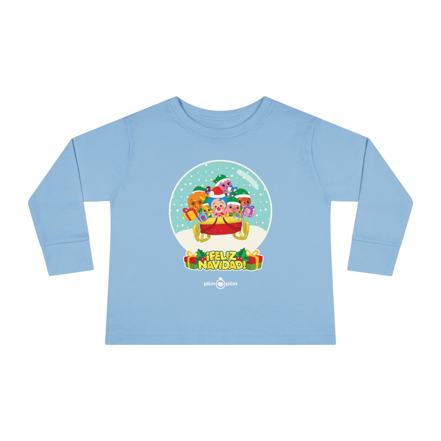 Toddler Christmas Family Long Sleeve Tee - Plim Plim Collection