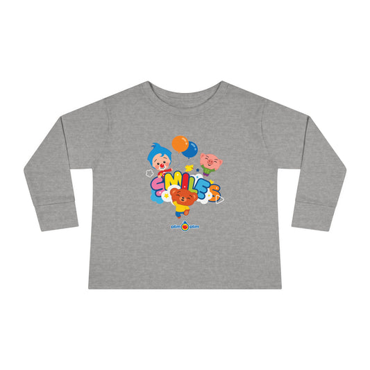 Plim Plim Camiseta Manga Larga de Niños Smiles