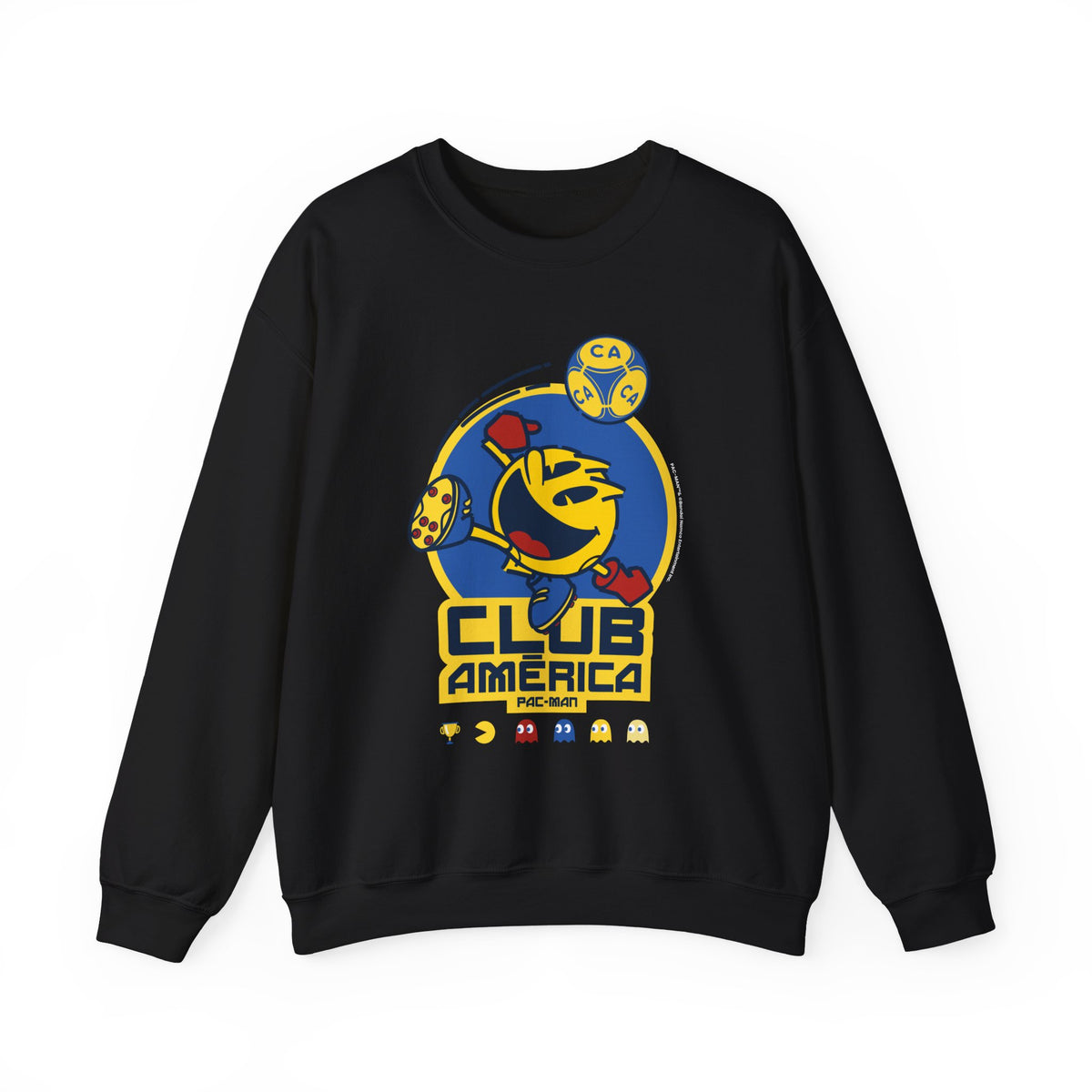 Club América x PAC-MAN - Sweatshirt – official Club América x PAC-MAN licensed merch (view 4)
