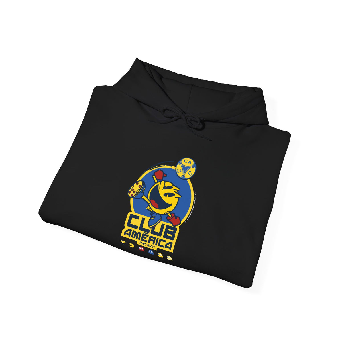 Club América x PAC-MAN - Hooded Sweatshirt – official Club América x PAC-MAN licensed merch (view 5)