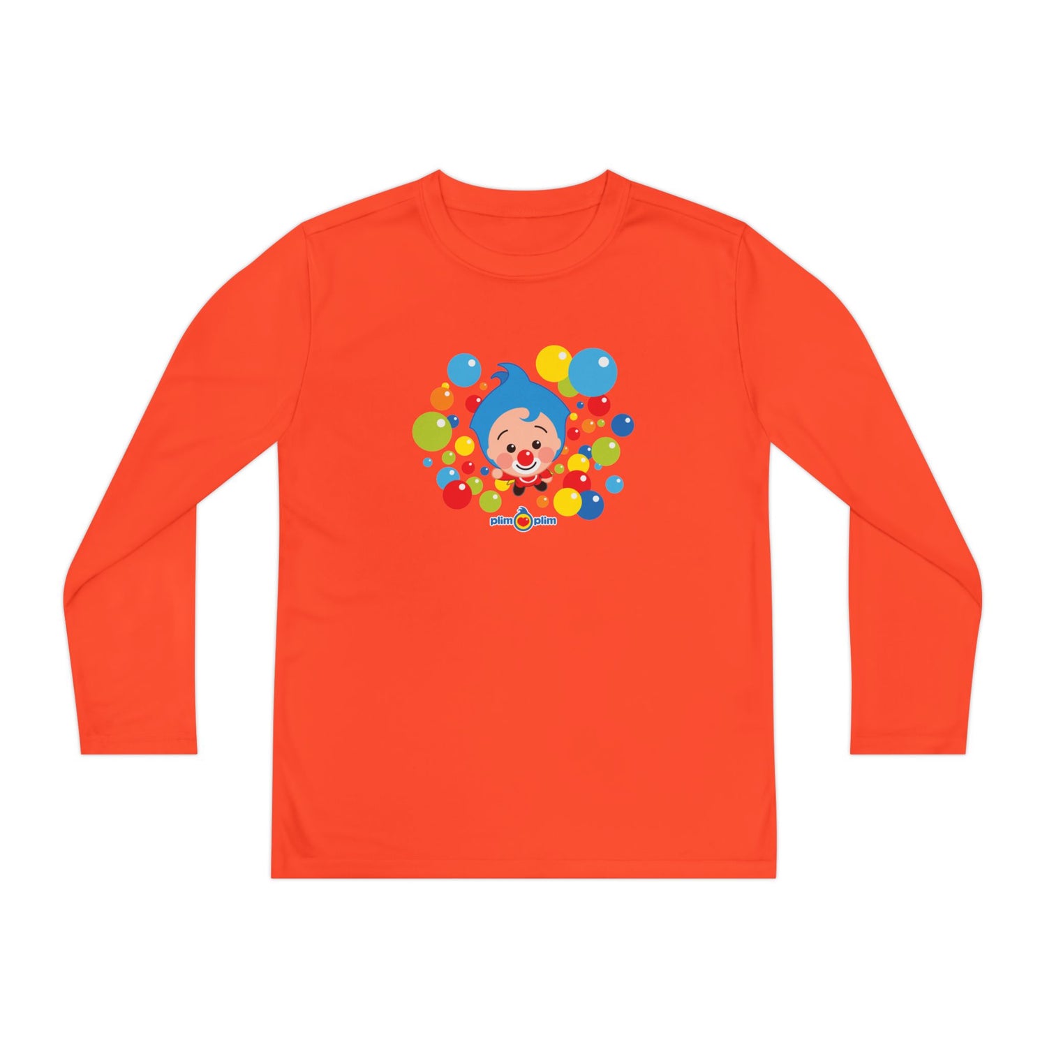 Plim Plim Camiseta Juvenil Manga Larga Burbujas
