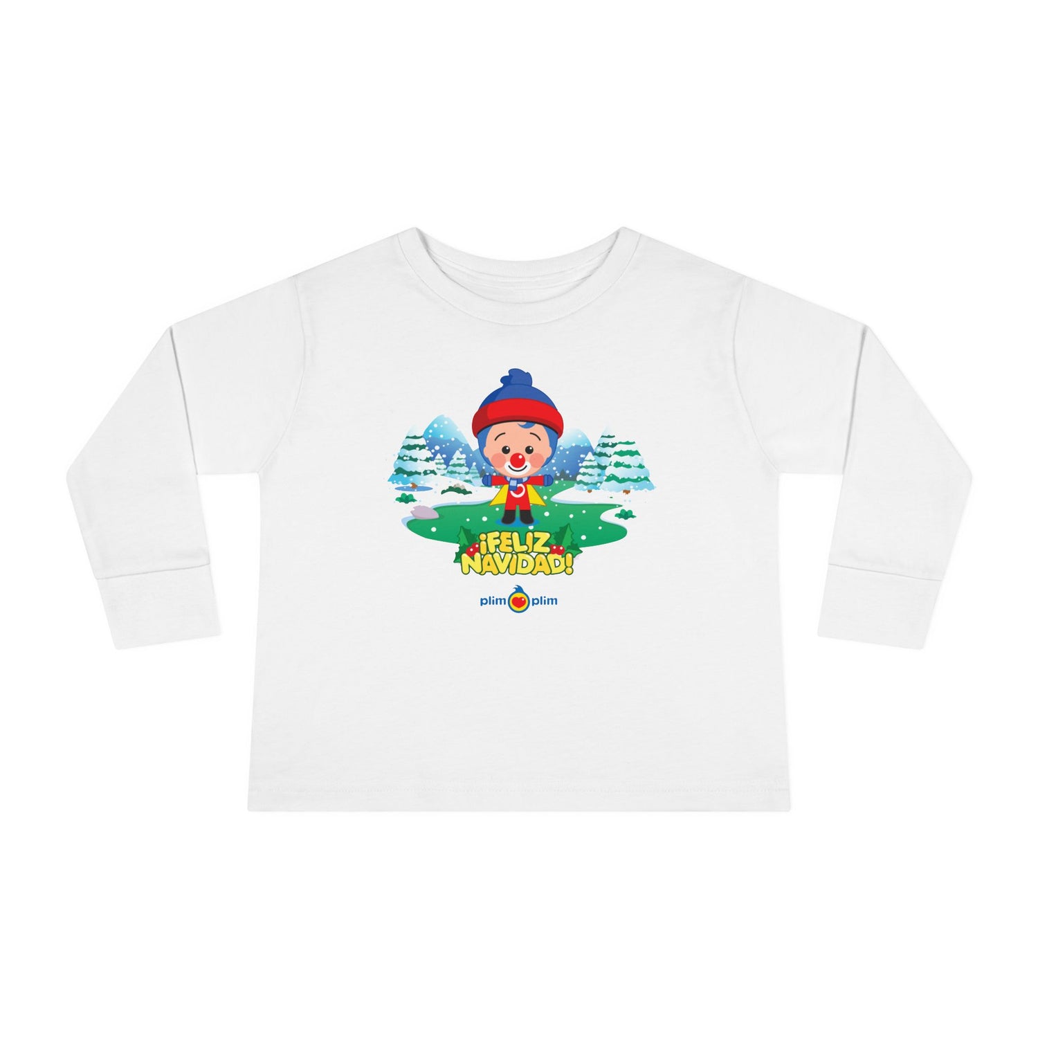 Toddler Christmas Family Long Sleeve Tee - Plim Plim Collection