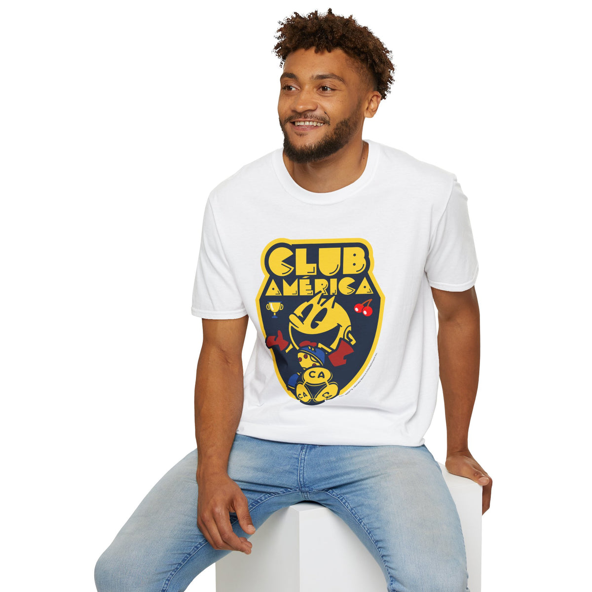 Club América x PAC-MAN T-Shirt – official Club América x PAC-MAN licensed merch