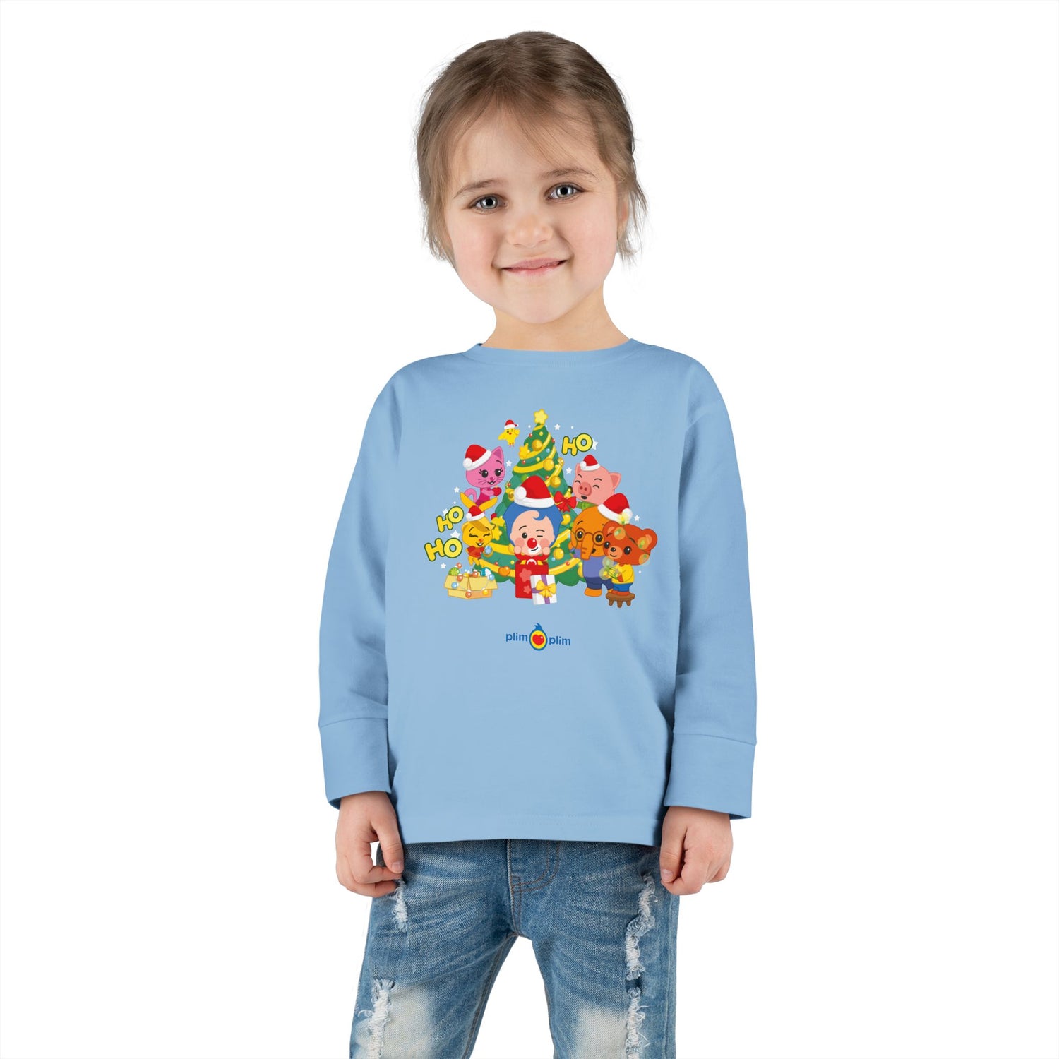 Toddler Christmas Family Long Sleeve Tee - Plim Plim Collection