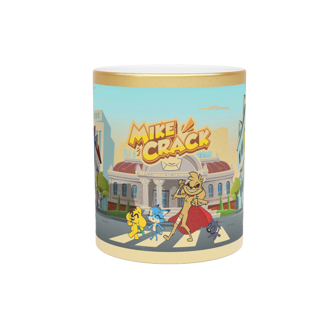 Taza metálica Mikecrack 