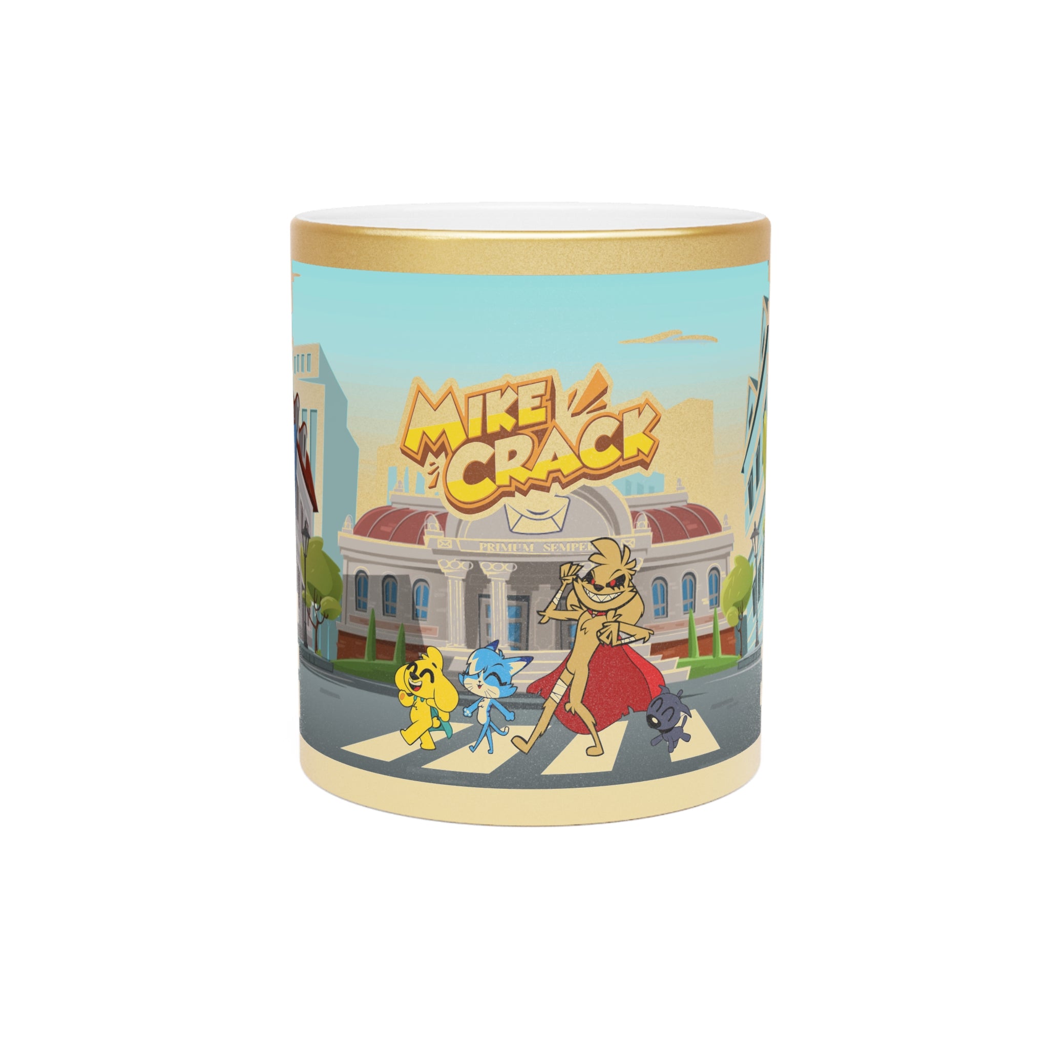 Taza metálica Mikecrack 