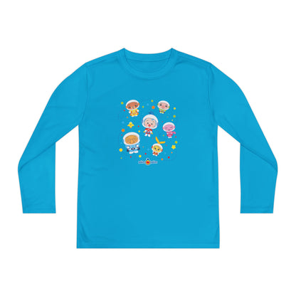 Plim Plim Camiseta Juvenil Manga Larga Astronautas