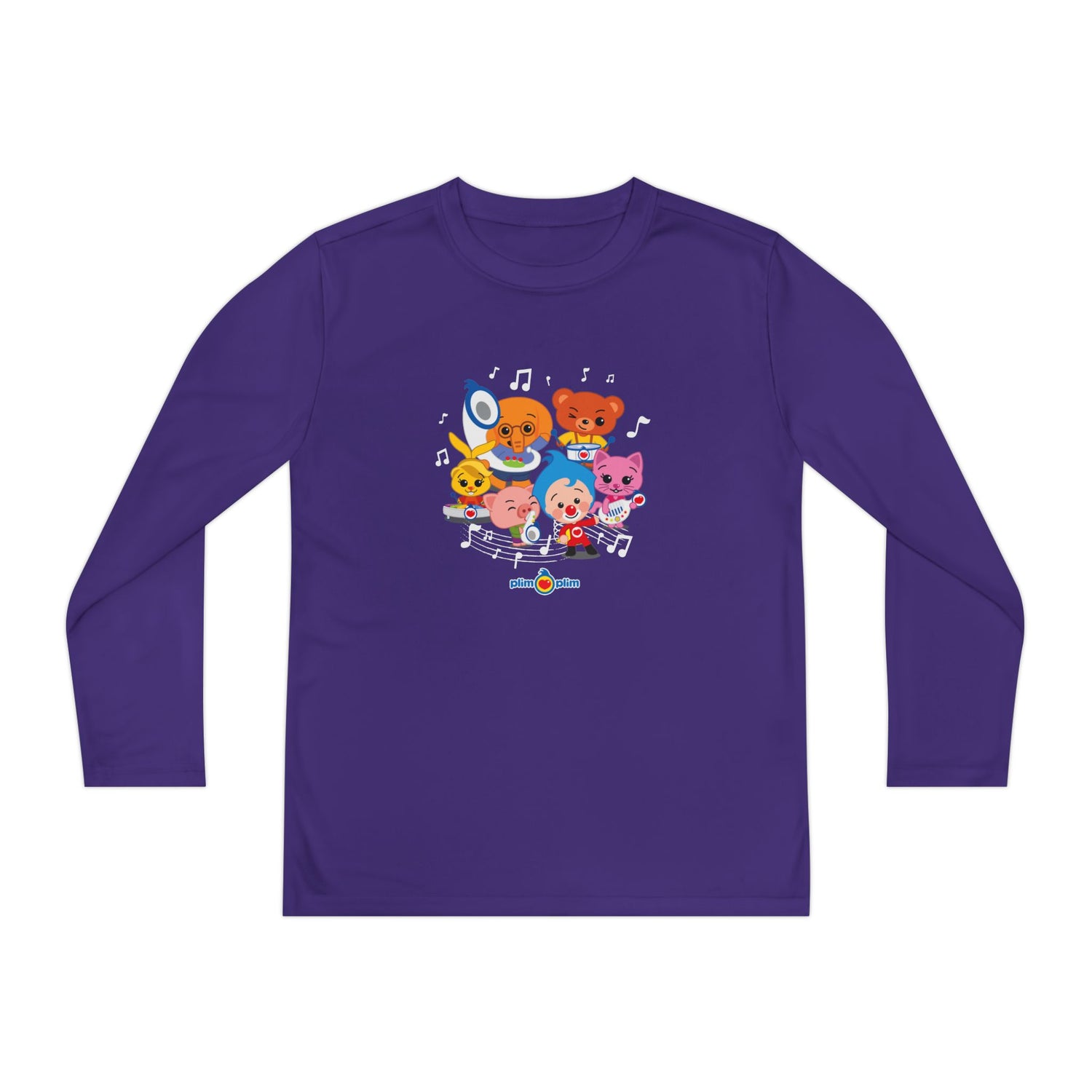 Plim Plim Camiseta Juvenil Manga Larga Orquesta