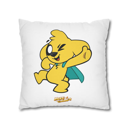 Mikecrack Spun Polyester Square Pillowcase