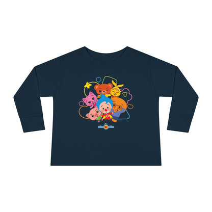 Plim Plim Camiseta Manga Larga de Niños Amigos