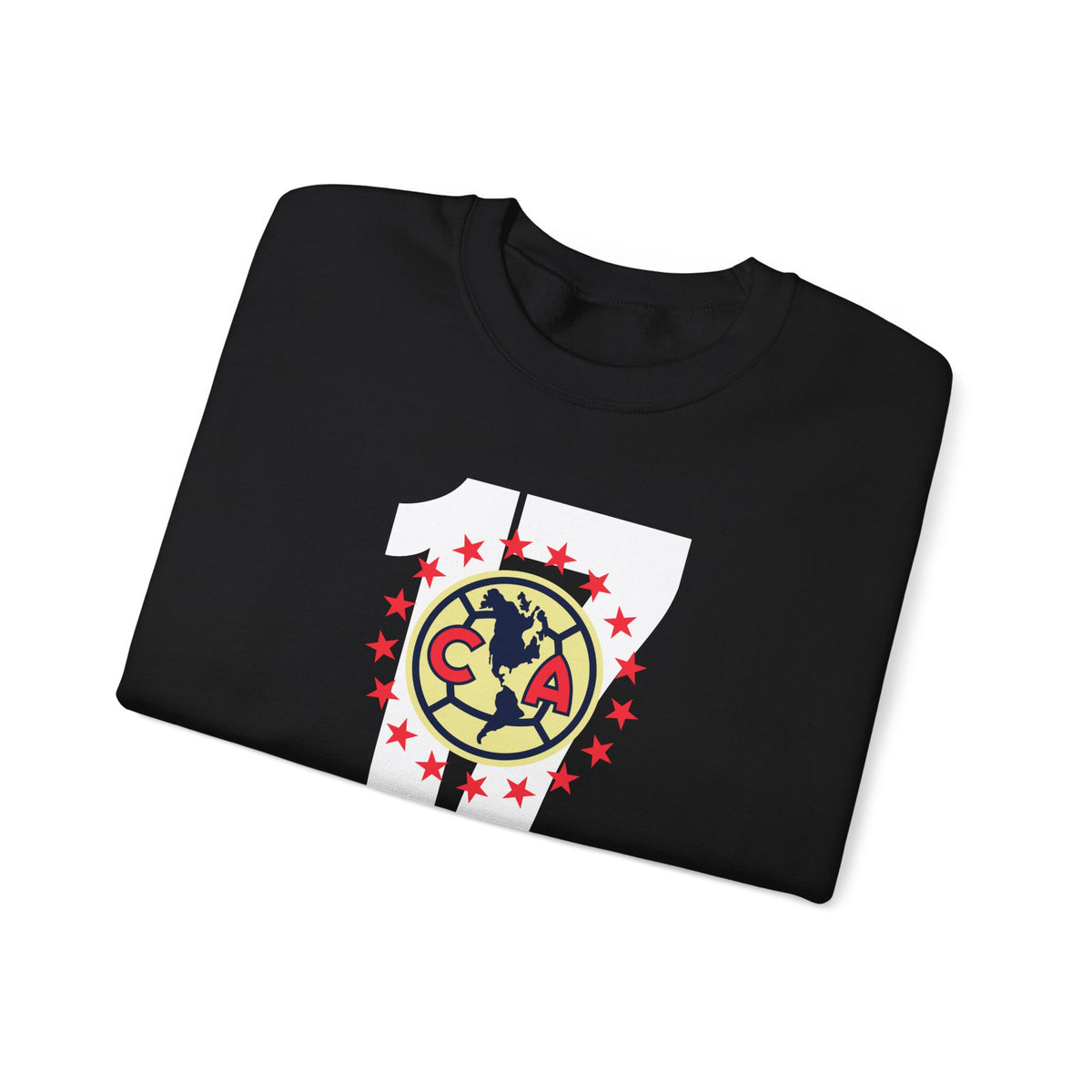 Club América — 17 four-time champion Unisex Heavy Blend™ Crewneck Sweatshirt – official Club América licensed merch (view 5)