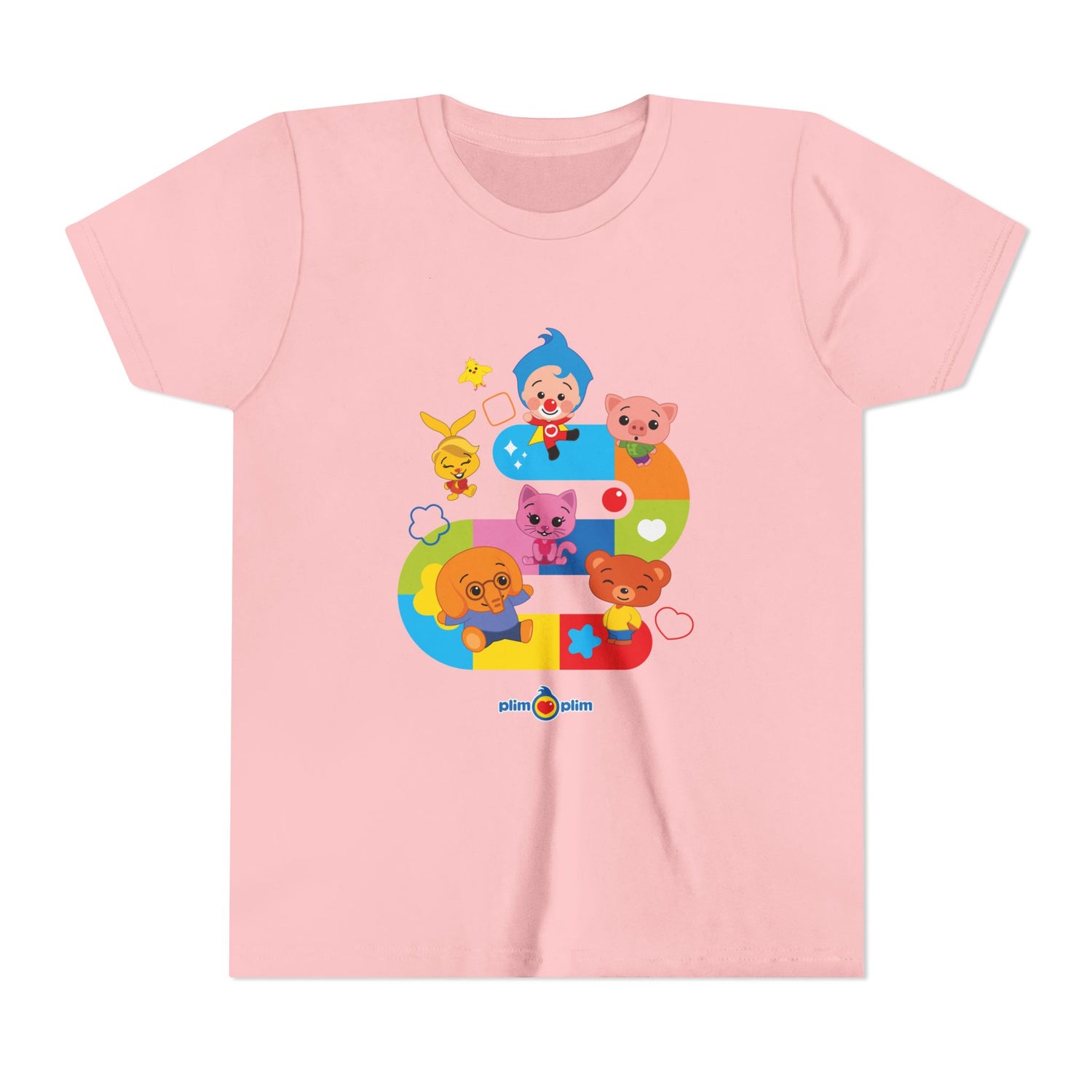 Plim Plim Camiseta Juvenil de Manga Corta Juego