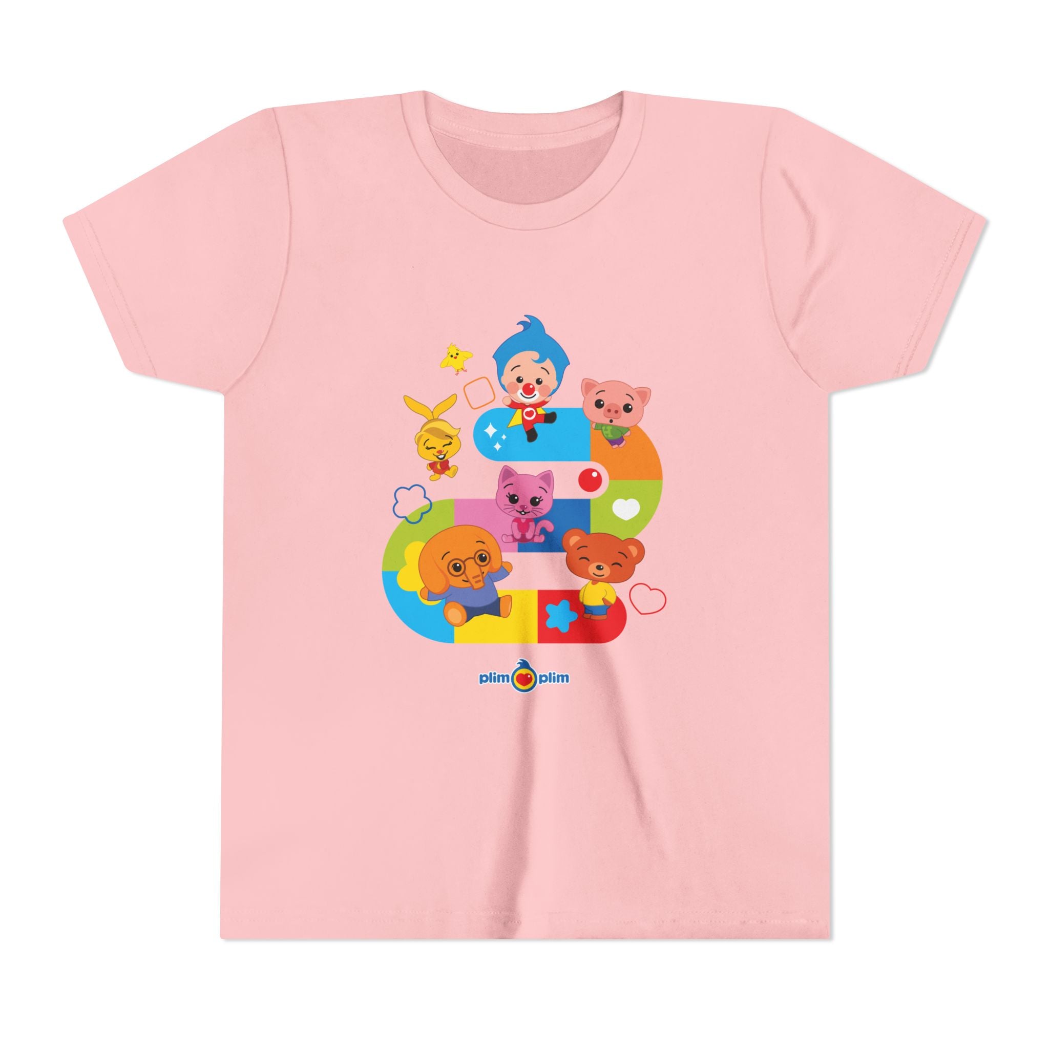 Plim Plim Camiseta Juvenil de Manga Corta Juego