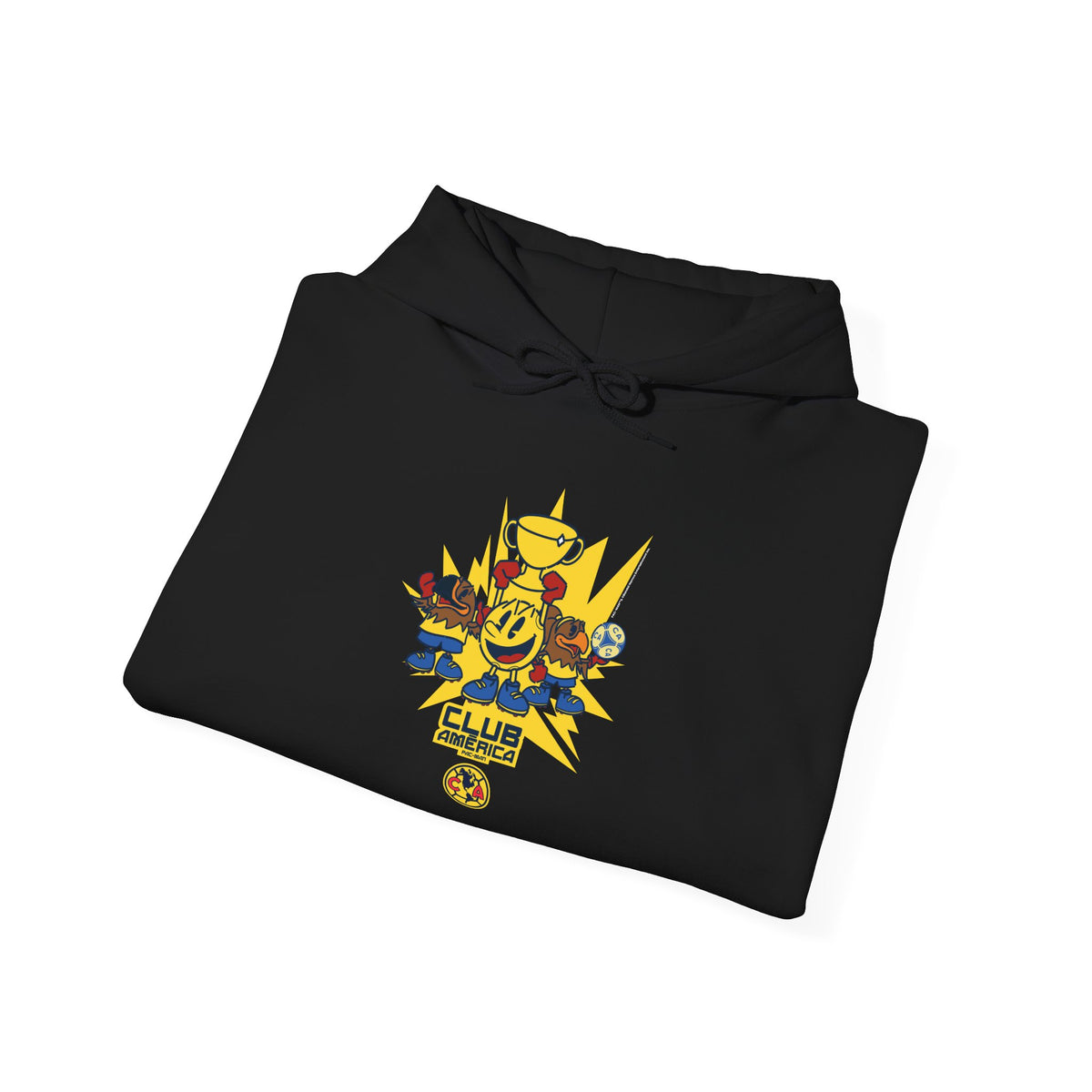 Club América x PAC-MAN - Hooded Sweatshirt – official Club América x PAC-MAN licensed merch (view 5)