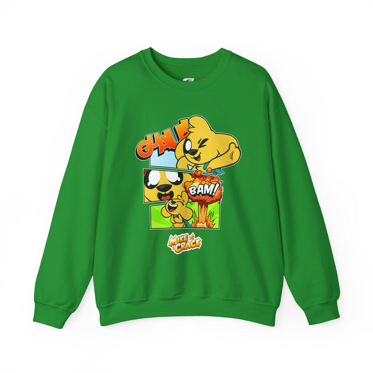 Mikecrack - Sudadera unisex cuello redondo