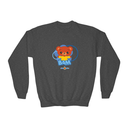 Plim Plim Sudadera Juvenil de Cuello Redondo Bam