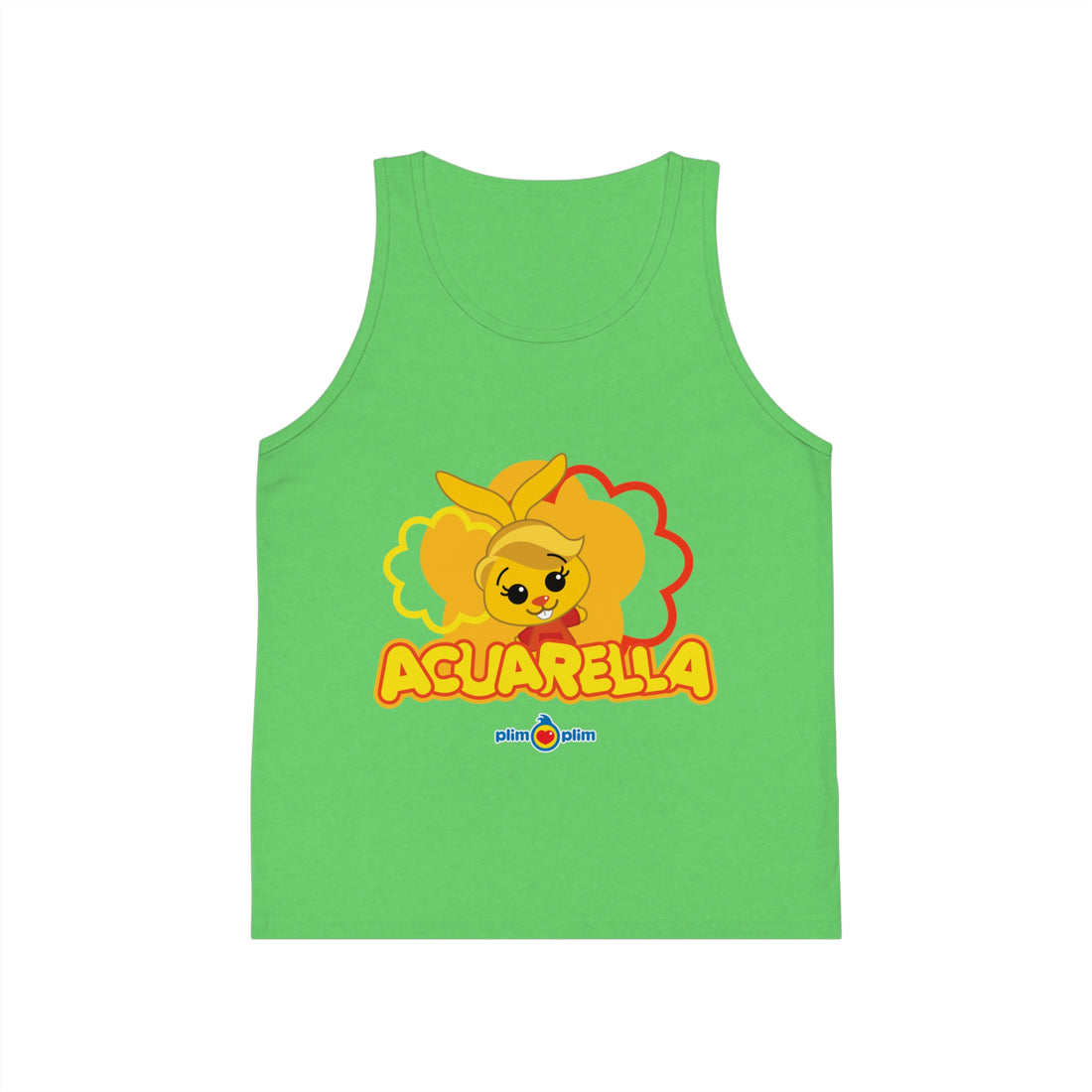 Plim Plim Camiseta de Tirantes de Niños Acuarella