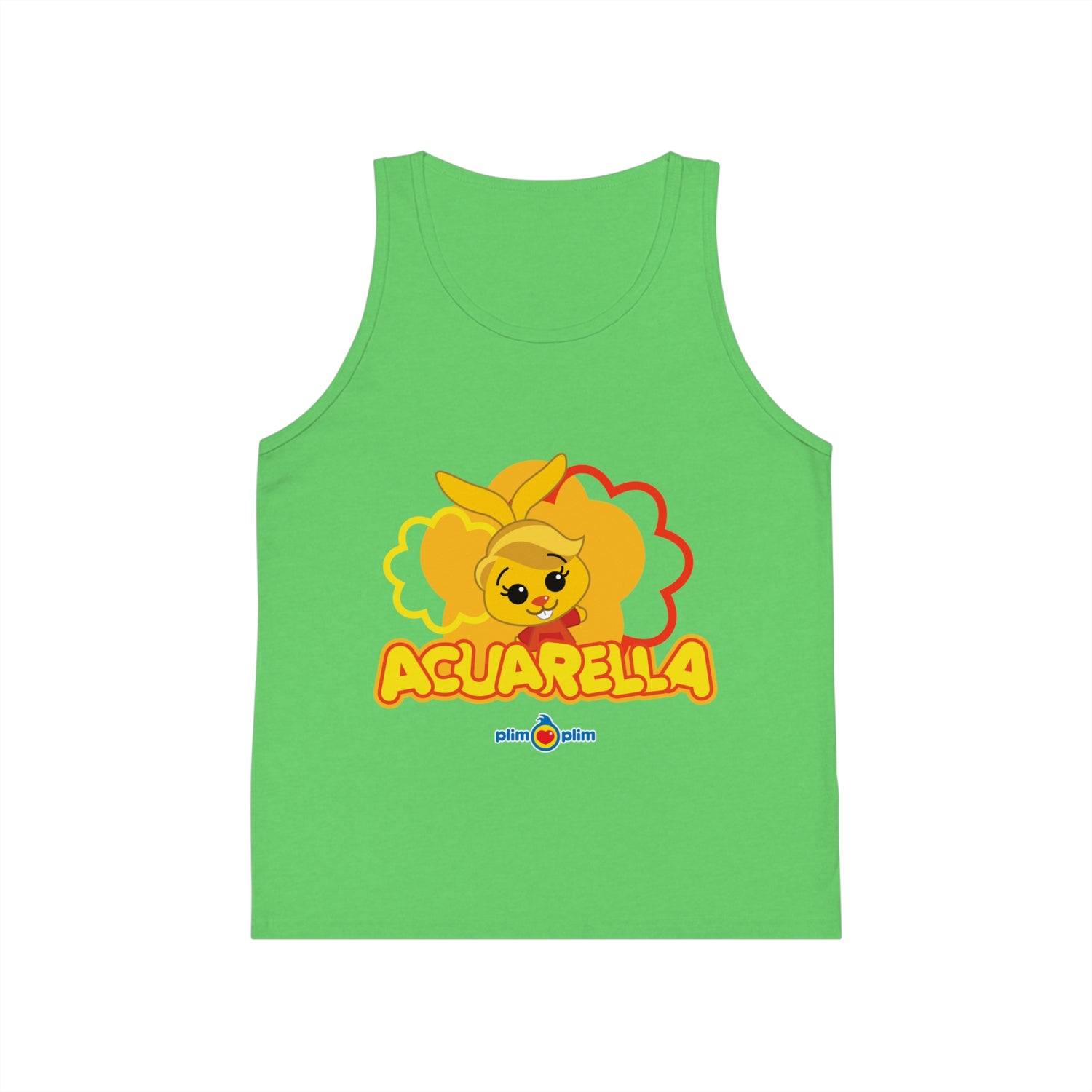 Plim Plim Camiseta de Tirantes de Niños Acuarella