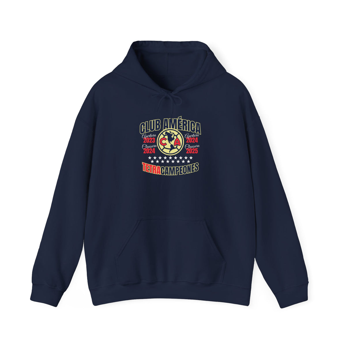 Club América Tetracampeones – Unisex Hoodie – official Club América licensed merch (view 3)