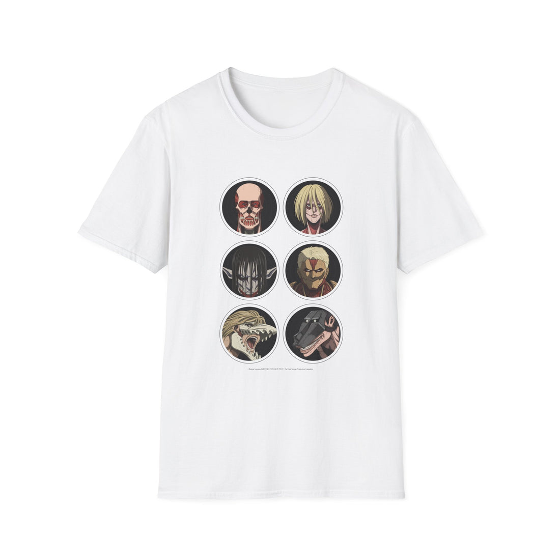Attack on Titan Final Season - "Titans Close-up" T-shirt