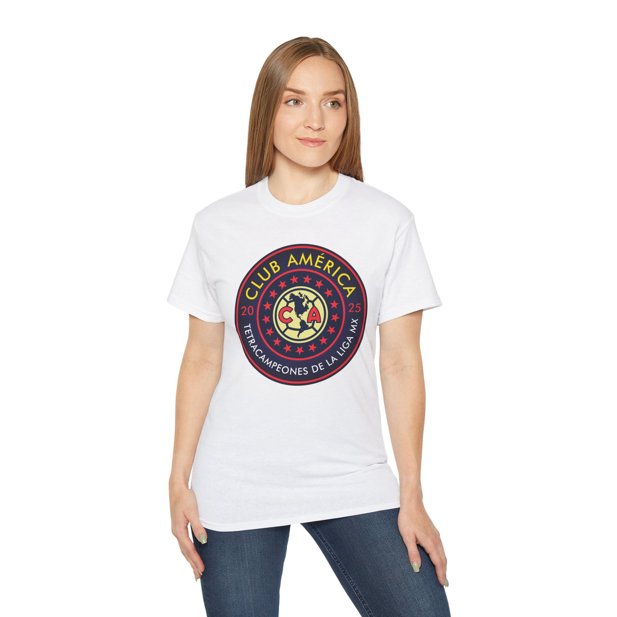 Club América Retro Tee - Vintage Soccer Apparel for True Fans – official Club América licensed merch
