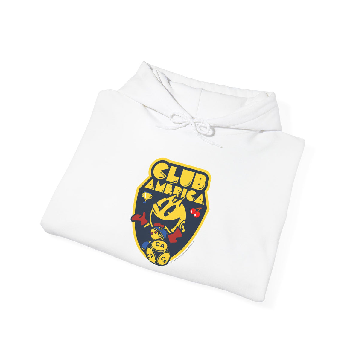 Club América x PAC-MAN - Hooded Sweatshirt – official Club América x PAC-MAN licensed merch (view 4)