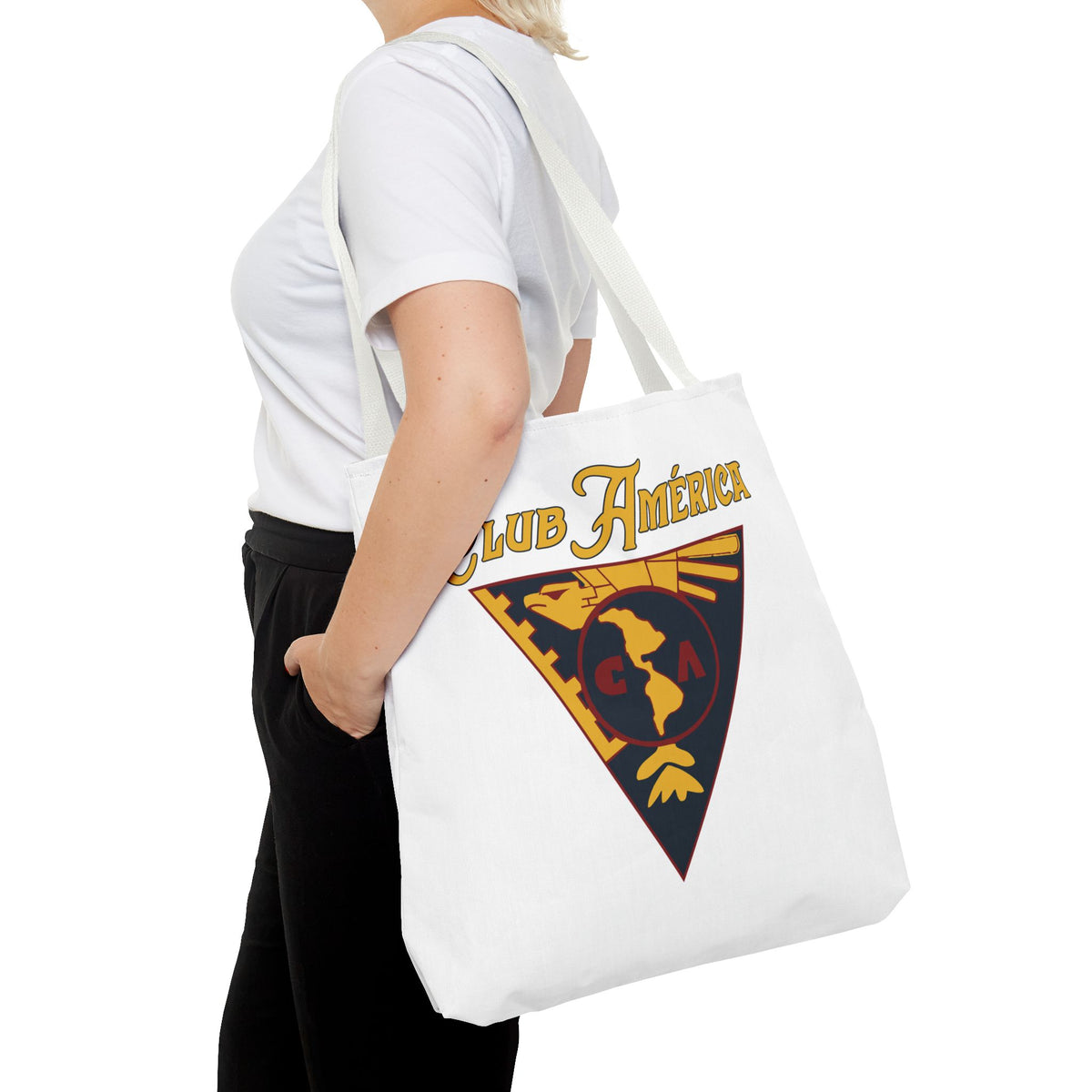 Club América Tote Bag - Retro Mexican Soccer Fan Collection – official Club América licensed merch (view 10)