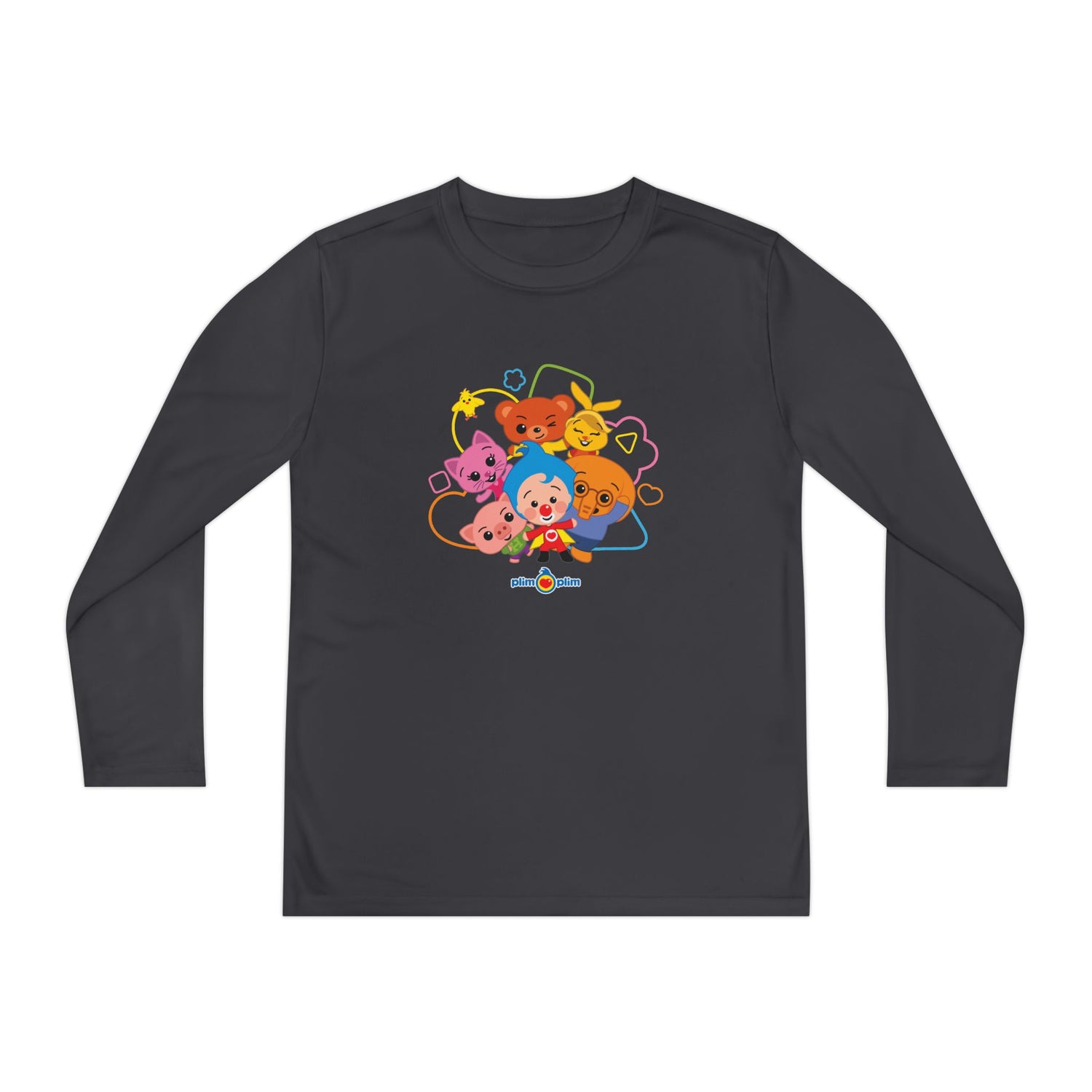 Plim Plim Camiseta Juvenil Manga Larga Amigos