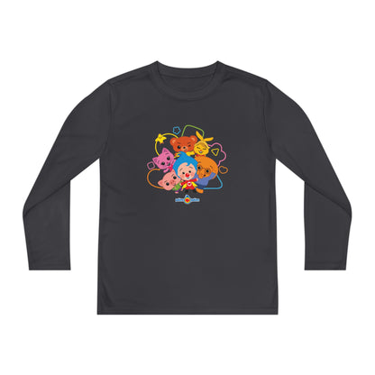 Plim Plim Camiseta Juvenil Manga Larga Amigos