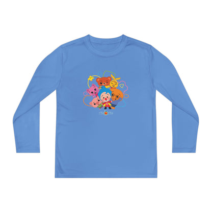 Plim Plim Camiseta Juvenil Manga Larga Amigos