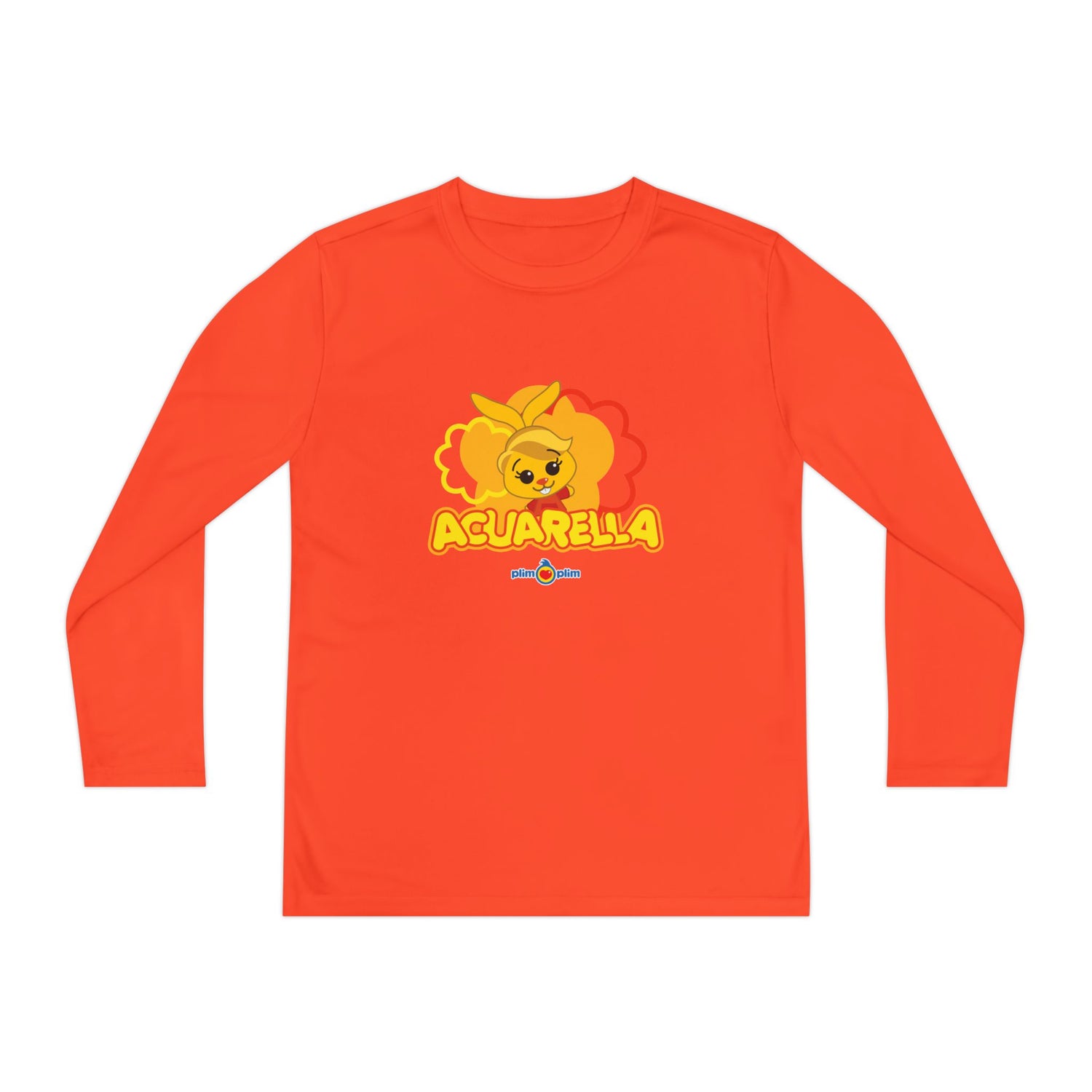 Plim Plim Camiseta Juvenil Manga Larga Acuarella