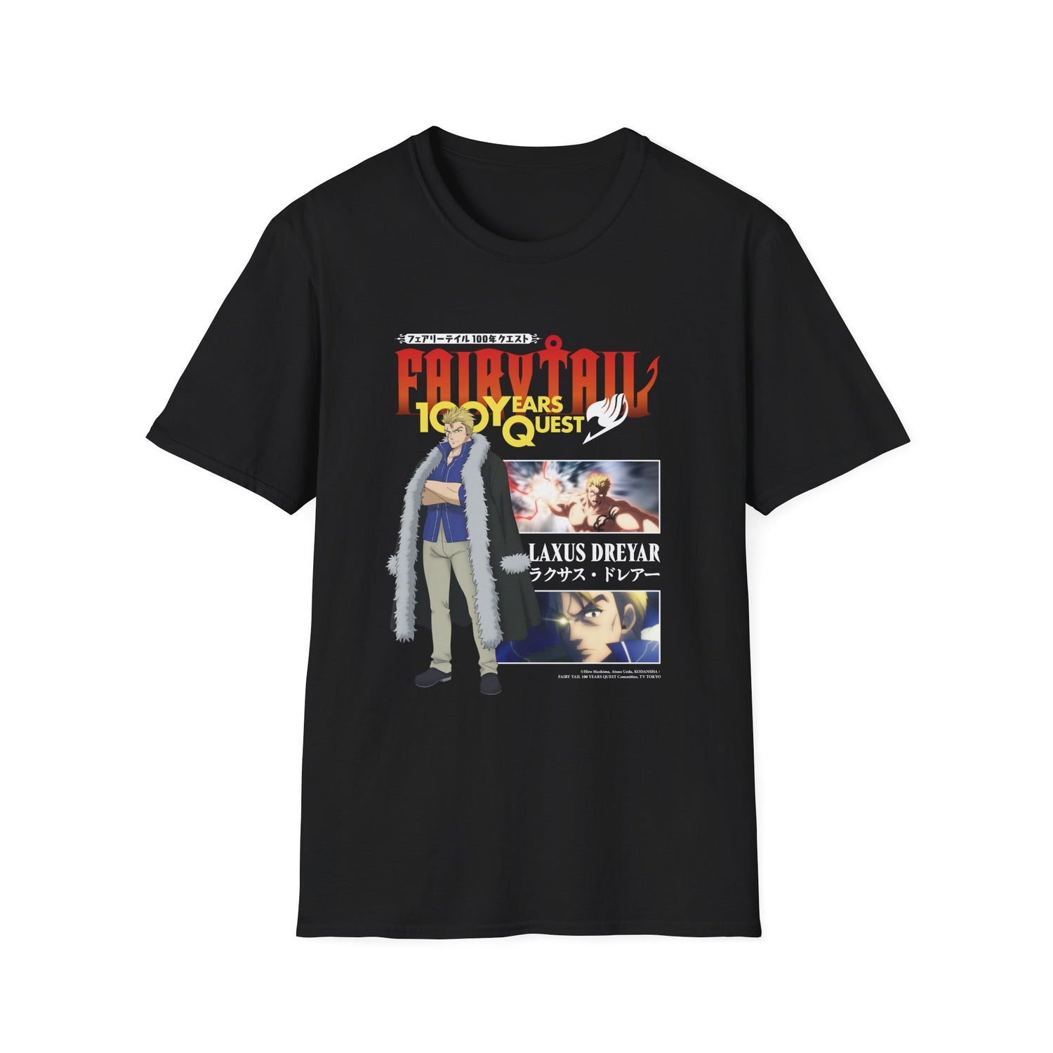 FAIRY TAIL 100 YEARS QUEST - "Laxus Moments" T-shirt