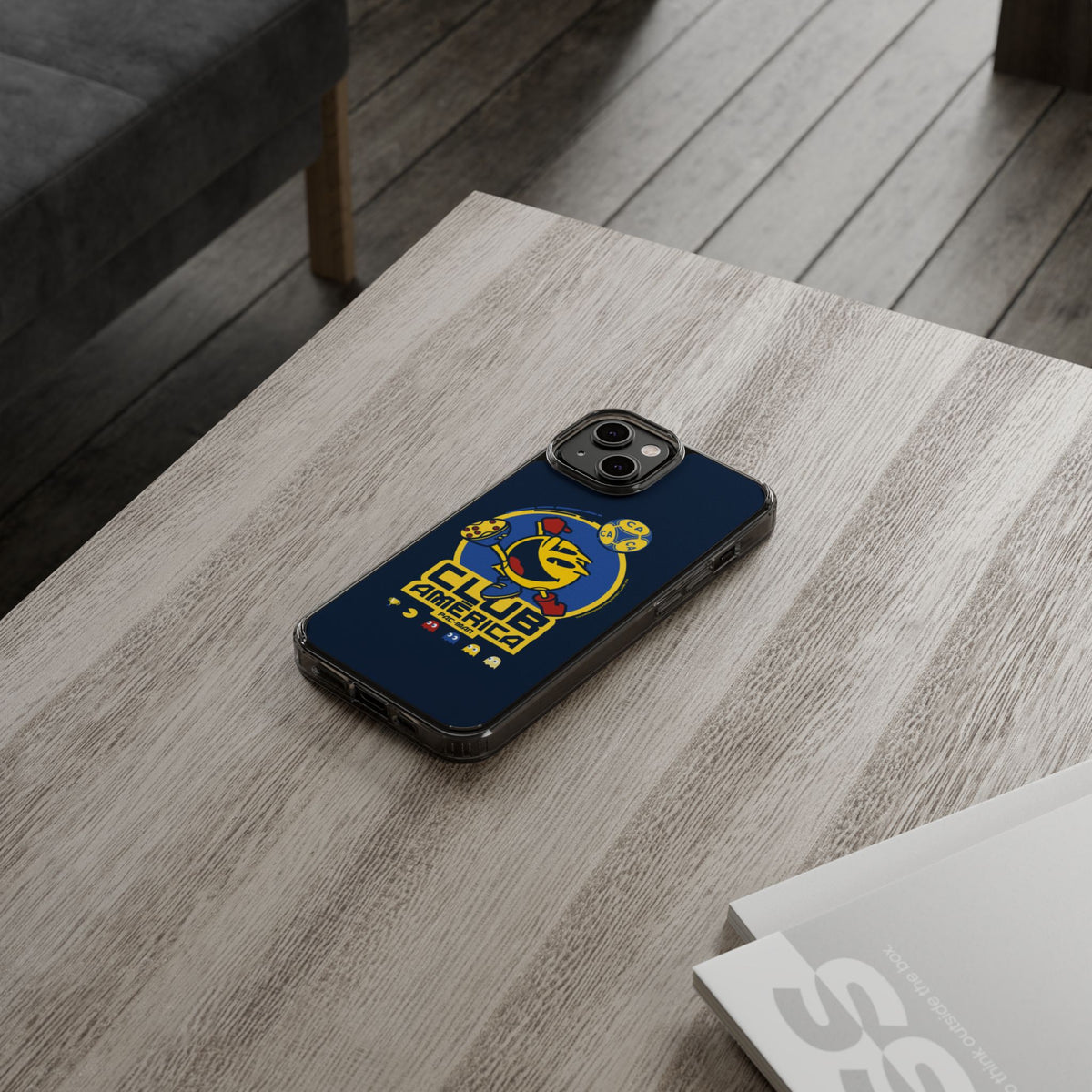 Club América x PAC-MAN – Funda transparente para celular