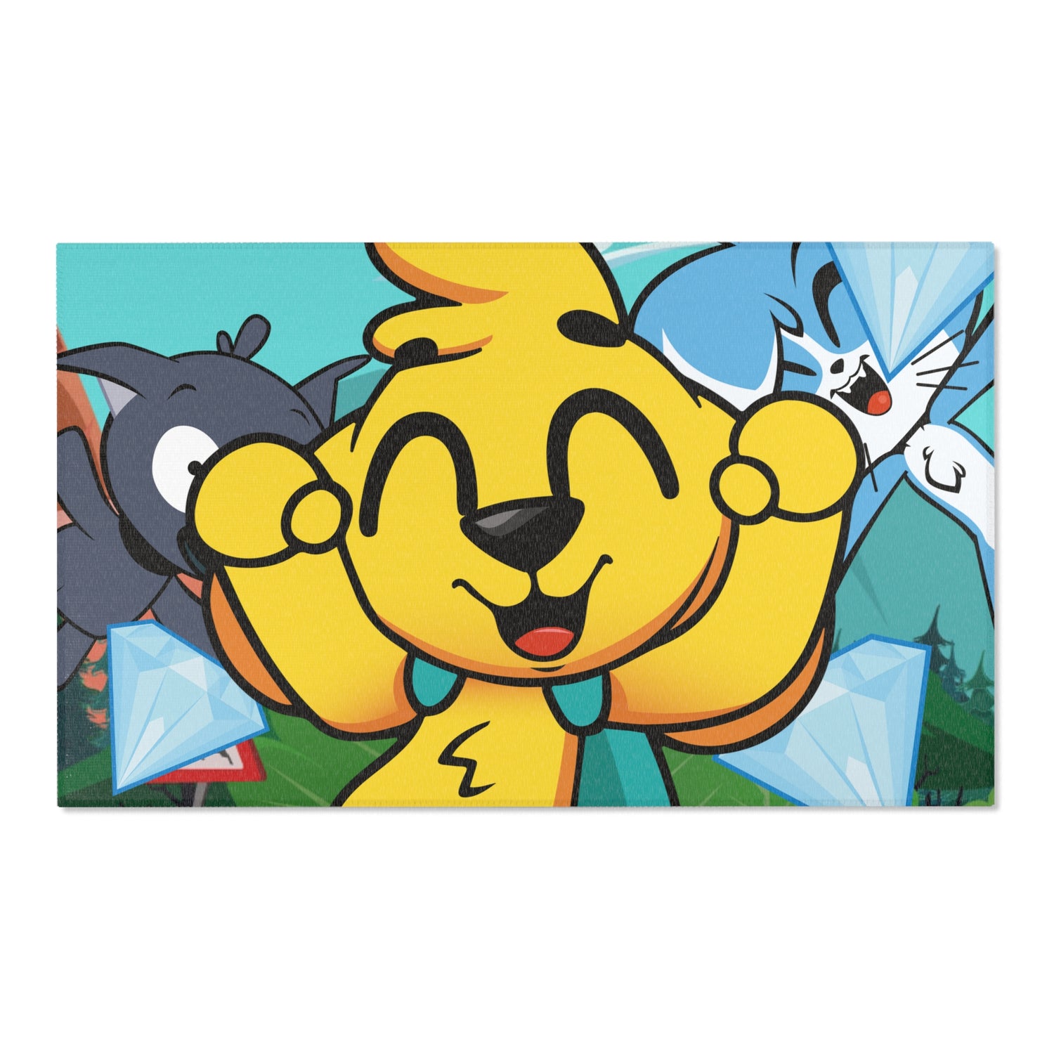 Alfombra decorativa Mikecrack 