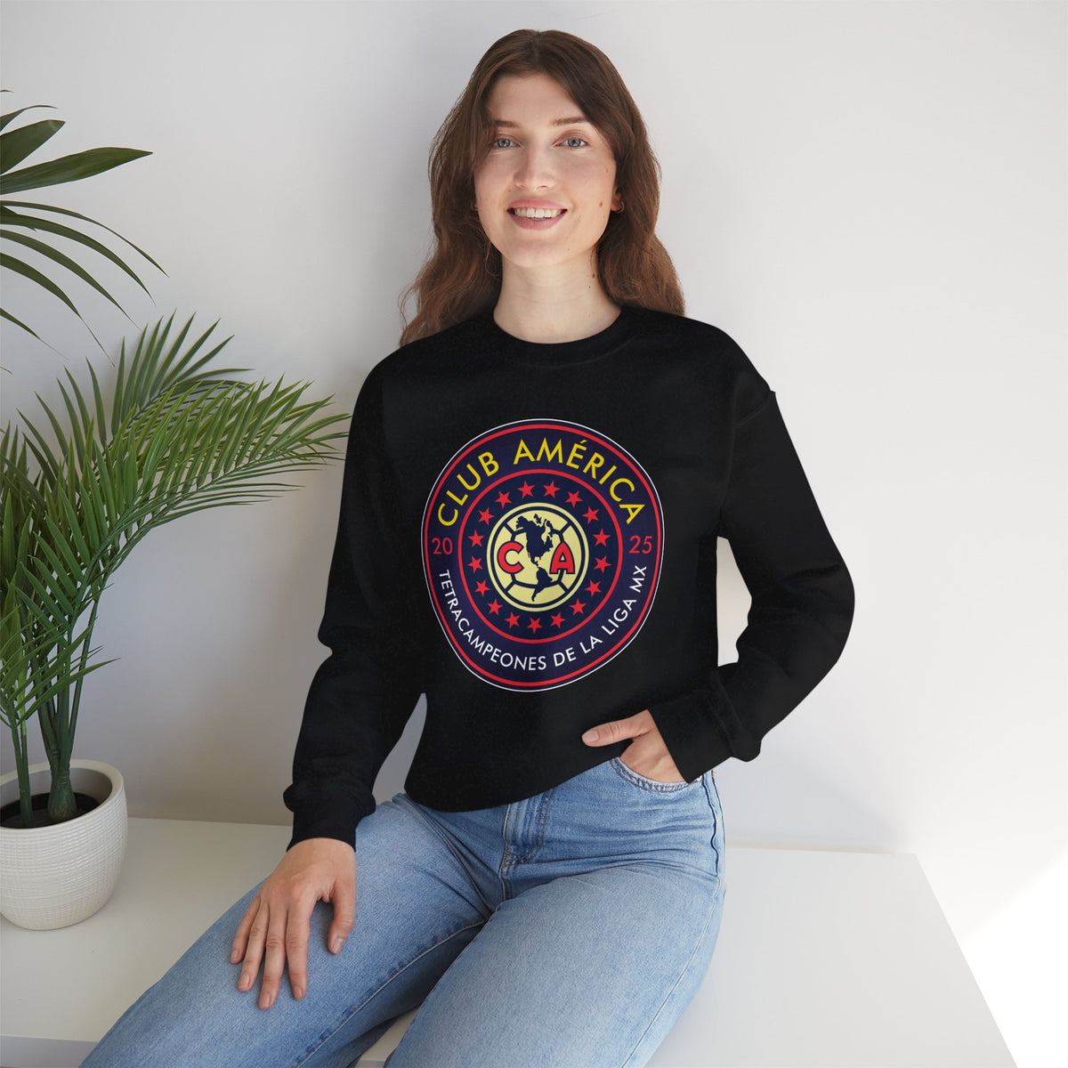 Club América Tetracampeones Sweatshirt – official Club América licensed merch (view 3)