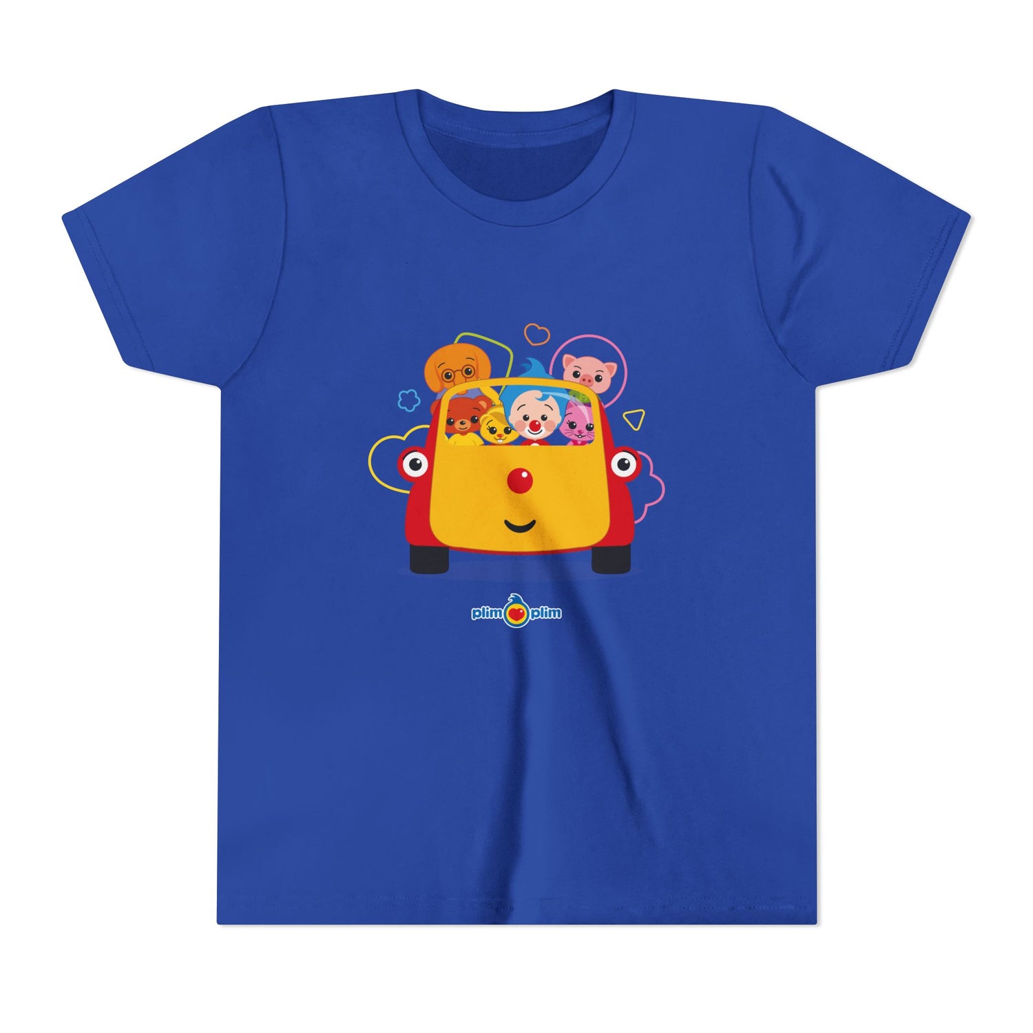 Plim Plim Camiseta Juvenil de Manga Corta Todos con Tuni