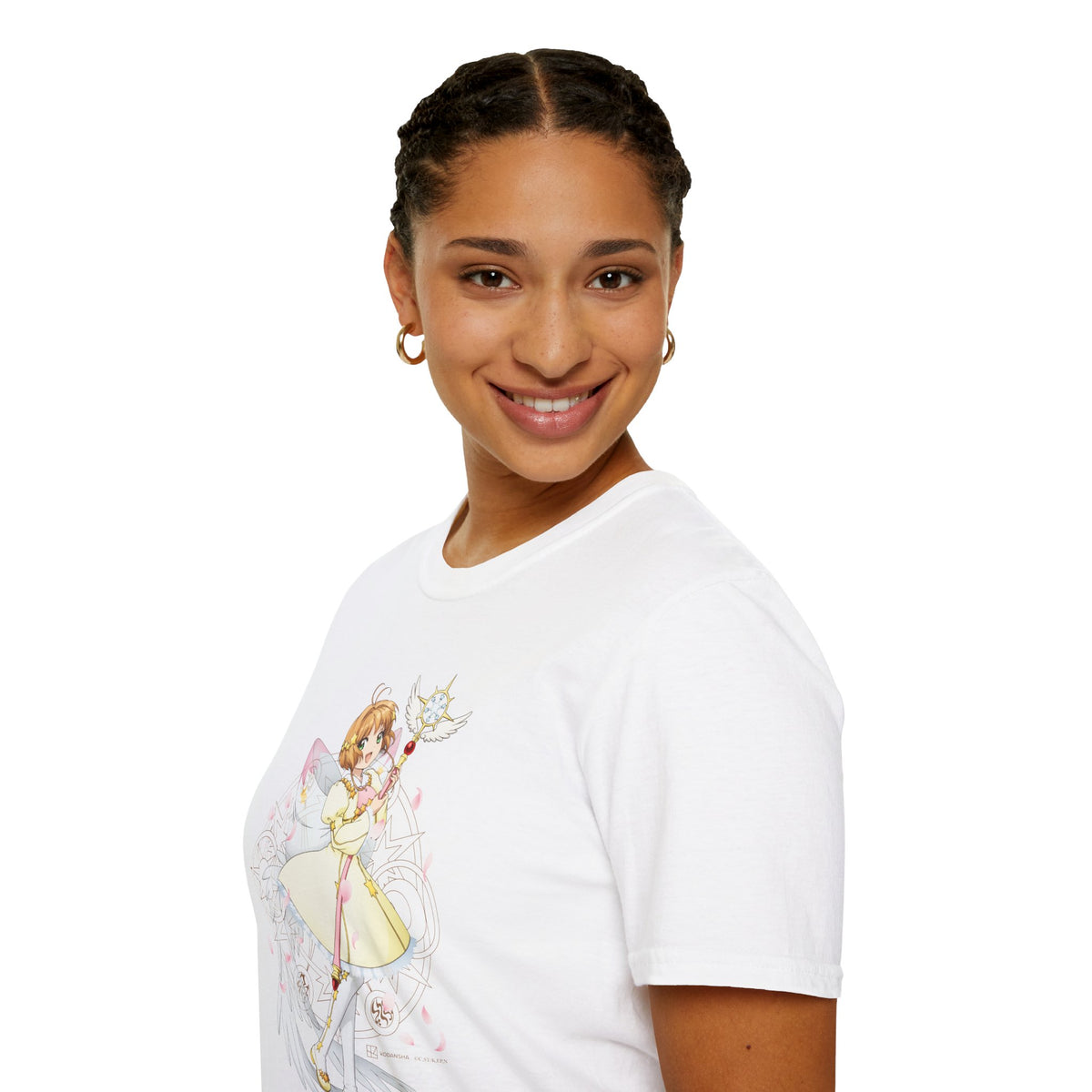 Cardcaptor Sakura: Clear Card - "Sakura in Battle Costume M" T-shirt – official Cardcaptor Sakura licensed merch