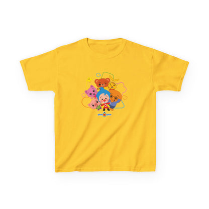 Plim Plim Camiseta para Niños de Algodón Grueso Amigos