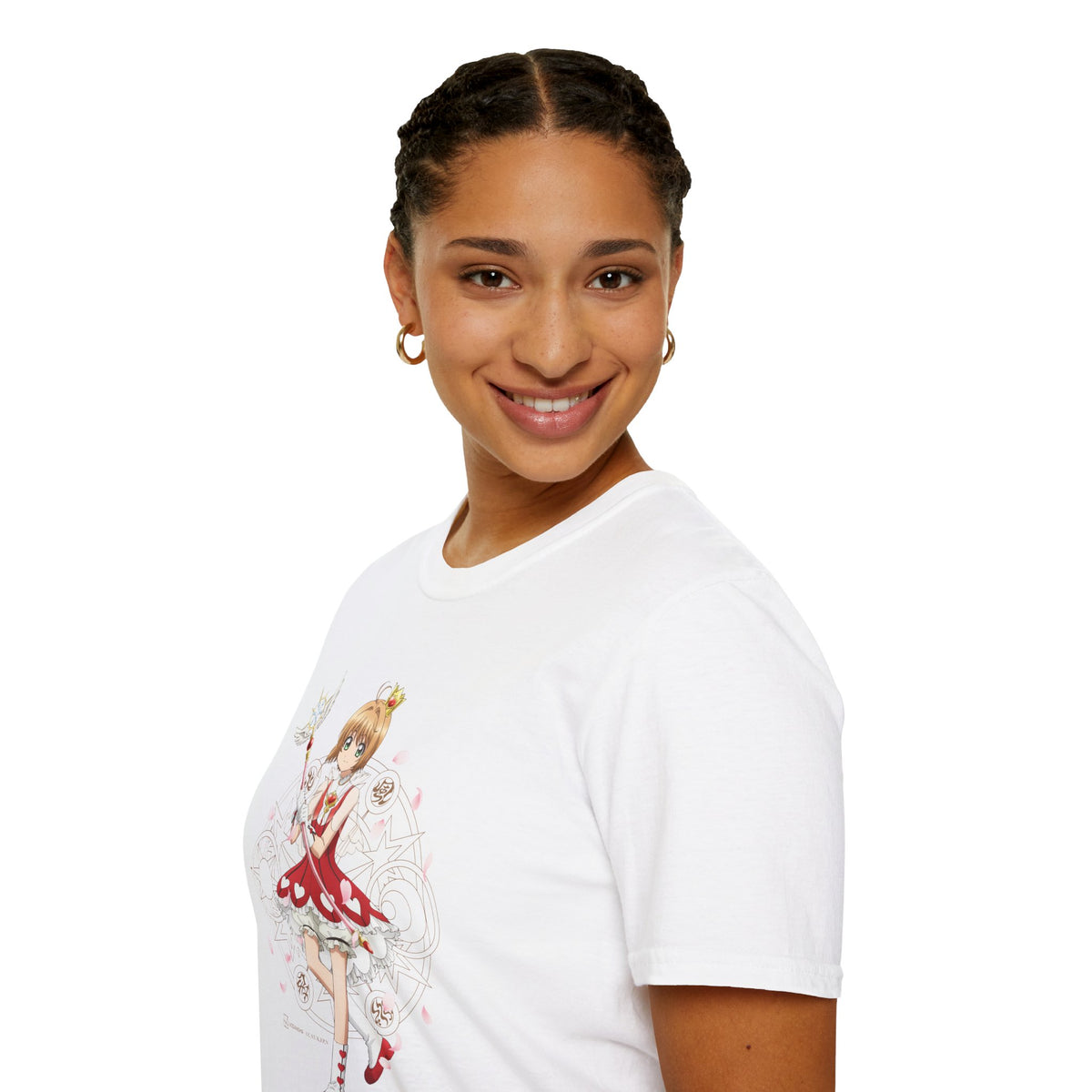 Cardcaptor Sakura: Clear Card - "Sakura in Battle Costume J" T-shirt – official Cardcaptor Sakura licensed merch